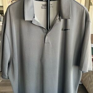 Nike Men's Dark Gray Polo Shirt